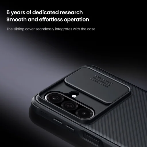 Nillkin CamShield PRO kemény tok Samsung Galaxy A26 5G Fekete tok - 4