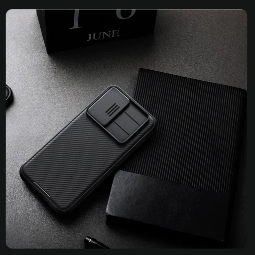 Nillkin CamShield PRO kemény tok Samsung Galaxy A26 5G Fekete tok - 7