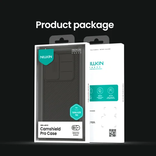 Nillkin CamShield PRO kemény tok Samsung Galaxy A26 5G Fekete tok - 8