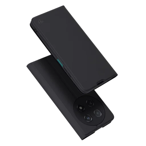  Techsuit - Magskin Könyv - Huawei nova 12i - Fekete tok - 1