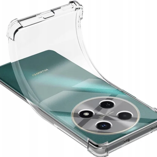  Techsuit - Ütésálló Átlátszó Szilikon - Huawei nova 12i - Átlátszó tok - 3