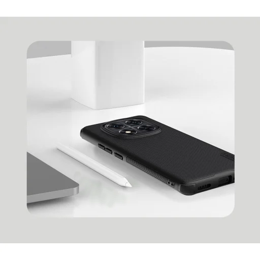 Nillkin Super Frosted PRO hátlap tok Xiaomi Redmi Note 14 Pro+ 5G-hez fekete - 6