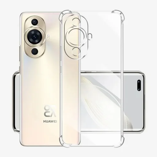  Techsuit - Ütésálló Átlátszó Szilikon - Huawei nova 11 / nova 12s - Átlátszó tok - 5