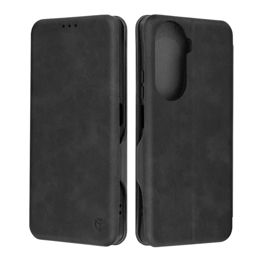  Techsuit - Biztonságos Pénztárca Plusz - Huawei nova 11 SE / 12 SE - Fekete tok - 1