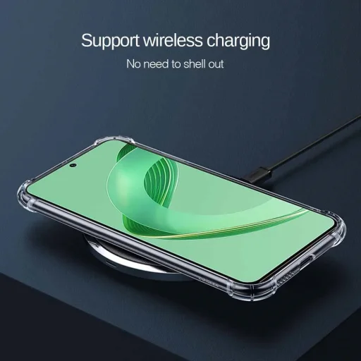  Techsuit - Ütésálló átlátszó szilikon tok - Huawei nova 11 SE / 12 SE - Átlátszó - 4