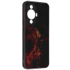  Techsuit - Glaze Sorozat - Huawei nova 11 / nova 12s - Vörös Nebula tok thumbnail