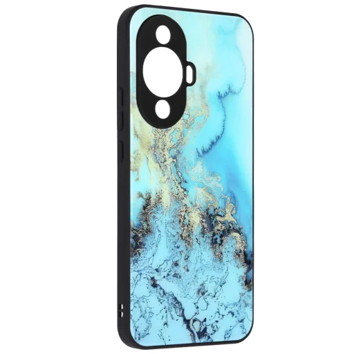  Techsuit - Glaze Sorozat - Huawei nova 11 / nova 12s - Kék Óceán tok - 3