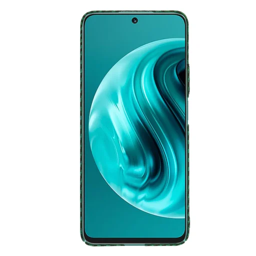  Techsuit - Karbonit Szálház - Huawei nova 12i - Zöld tok - 2