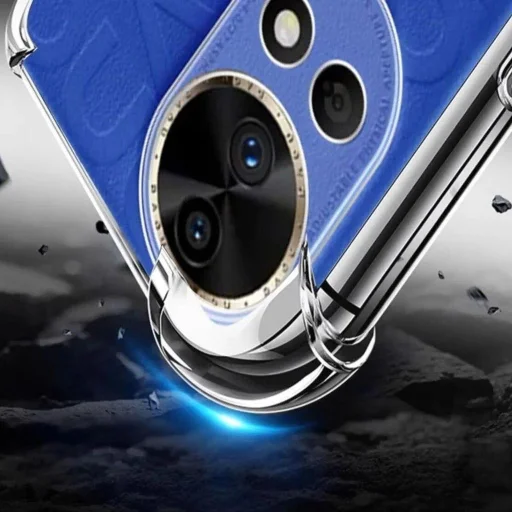  Techsuit - Ütésálló Átlátszó Szilikon Tok - Huawei nova 13 - Átlátszó tok - 3