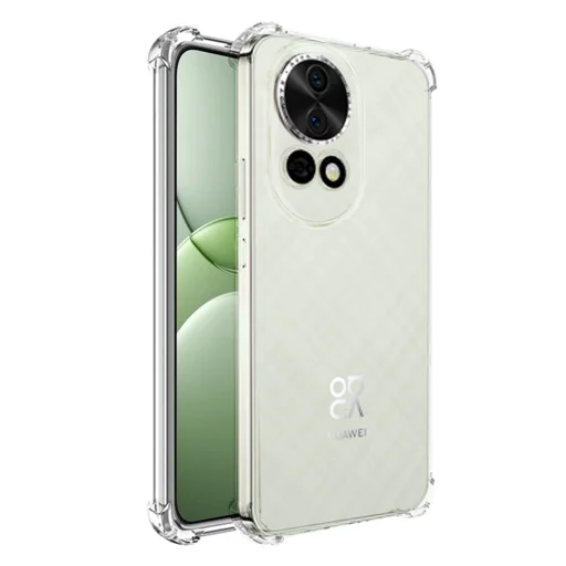  Techsuit - Ütésálló Átlátszó Szilikon Tok - Huawei nova 13 - Átlátszó tok - 1