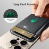 ESR - Prémiová peňaženka Klasická Geo MagSafe (2K64401) - Inteligentné úložisko na 4 karty, vyrobené z umelej kože - Polnočná čierna thumbnail