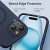  iPhone 15 Plus Sötétkék ESR Felhőpuha HaloLock tok thumbnail
