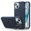  iPhone 15 Plus sötétkék ESR Cloud Soft HaloLock kitámasztó tok thumbnail