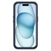  iPhone 15 Plus Átlátszó Sötétkék ESR - Armor Tough Kitámasztós HaloLock + Képernyővédő tok thumbnail