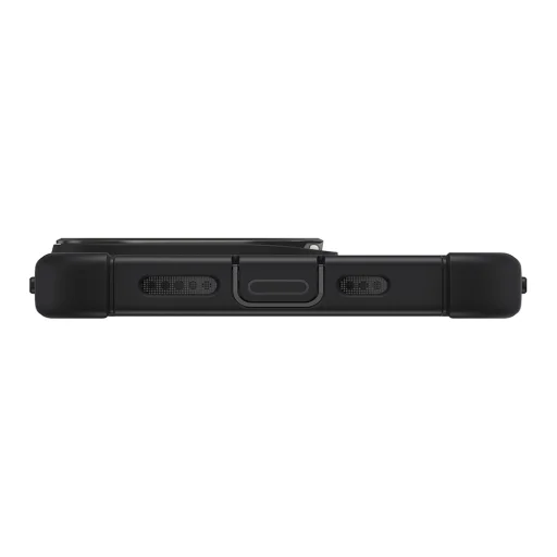  iPhone 15 Plus Átlátszó Sötétkék ESR - Armor Tough Kitámasztós HaloLock + Képernyővédő tok - 5