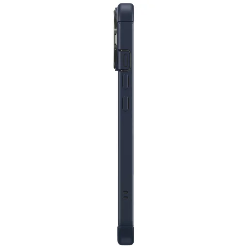  iPhone 15 Plus Átlátszó Sötétkék ESR - Armor Tough Kitámasztós HaloLock + Képernyővédő tok - 7