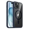  iPhone 15 Plus Átlátszó Sötétkék ESR - Classic Hybrid HaloLock Állvánnyal tok thumbnail