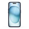  iPhone 15 Plus Átlátszó Sötétkék ESR - Classic Hybrid HaloLock Állvánnyal tok thumbnail