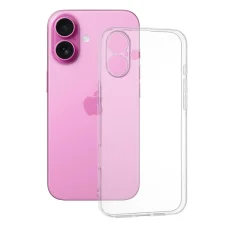  Techsuit - Átlátszó Szilikon - iPhone 16 Plus - Átlátszó tok