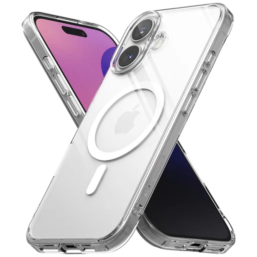  Ringke - Fusion MagSafe - iPhone 16 Plus - Átlátszó tok - 4