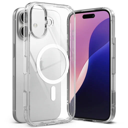  Ringke - Fusion MagSafe - iPhone 16 Plus - Átlátszó tok - 5