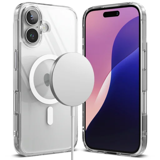  Ringke - Fusion MagSafe - iPhone 16 Plus - Átlátszó tok - 1
