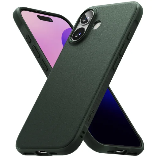  Ringke - Onyx - iPhone 16 Plus - Sötétzöld tok - 3
