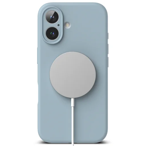  Ringke - Szilikon Mágneses MagSafe - iPhone 16 Plus - Kék tok - 3