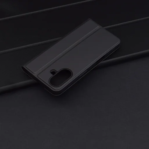  Techsuit - Magskin Könyv - iPhone 16 Plus - Fekete tok - 2