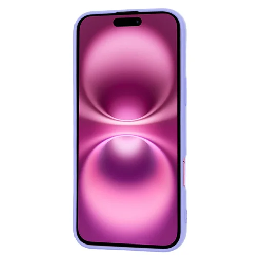  Techsuit - SoftFlex - iPhone 16 Plus - Világoslila tok - 2