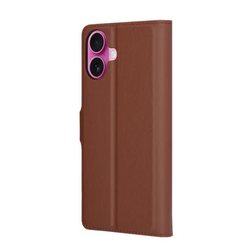  Techsuit - Bőr tok - iPhone 16 Plus - Barna - 6