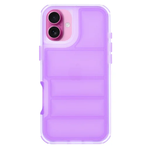  Techsuit - Hullámpajzs - iPhone 16 Plus - Ibolya tok - 5