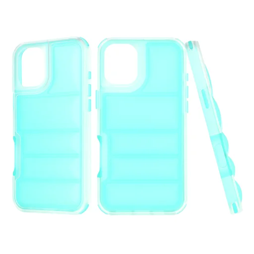 Techsuit - Hullám Pajzs - iPhone 16 Plus - Türkiz tok - 6