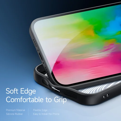  Dux Ducis - Aimo MagSafe mágneses állvány - iPhone 16 Plus - Fekete tok - 6