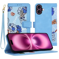  Techsuit - FlipCraft - iPhone 16 Plus - Élénk Kék tok