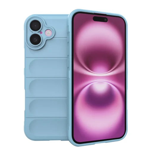  Techsuit - Varázspajzs - iPhone 16 Plus - Kék tok - 1