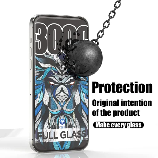  Lito - D+ Max 300C - iPhone 16 Pro Max - Átlátszó üvegfólia - 3