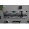 Vezeték nélküli alacsony profilú billentyűzet Keychron K17 Max RGB Brown Switch (fekete) thumbnail