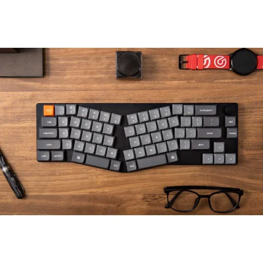  Vezeték nélküli alacsony profilú billentyűzet Keychron K11 Max RGB Barna kapcsolókkal (fekete) [K11M-H3] - 6