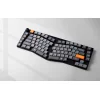  Vezeték nélküli alacsony profilú billentyűzet Keychron K15 Max LED Piros Kapcsoló (fekete) [K15M-A1] thumbnail