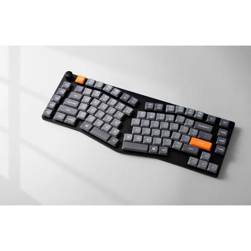  Vezeték nélküli alacsony profilú billentyűzet Keychron K15 Max LED Piros Kapcsoló (fekete) [K15M-A1] - 3