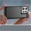  Techsuit - Karbon Szilikon - Motorola Edge 50 Ultra - Fekete tok thumbnail
