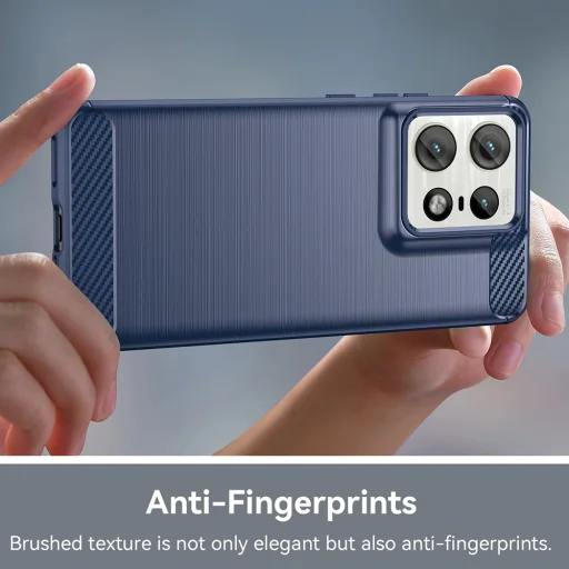  Techsuit - Szén-szilikon - Motorola Edge 50 Pro - Fekete tok - 2