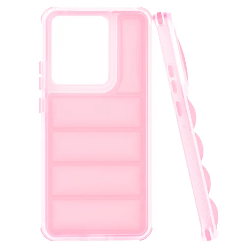  Techsuit - Hullámvédő - Motorola Edge 50 Pro - Rózsaszín tok - 2