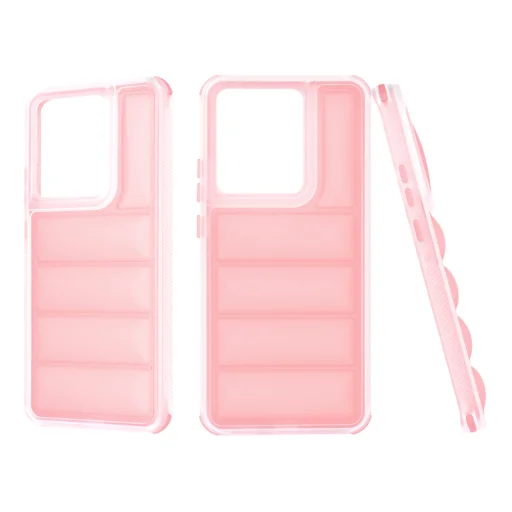  Techsuit - Hullámvédő - Motorola Edge 50 Pro - Rózsaszín tok - 4