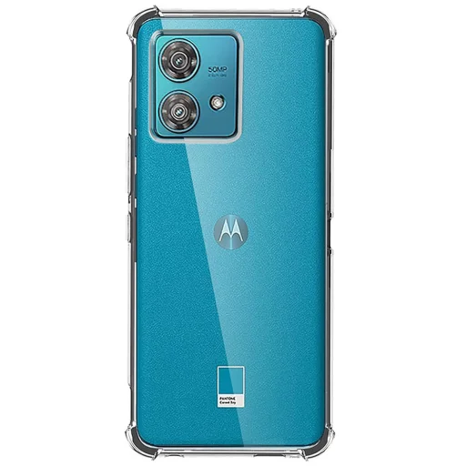  Techsuit - Ütésálló Átlátszó Szilikon - Motorola Edge 40 Neo - Átlátszó tok - 3