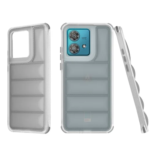  Techsuit - Hullámpajzs - Motorola Edge 40 Neo - Fekete tok - 1
