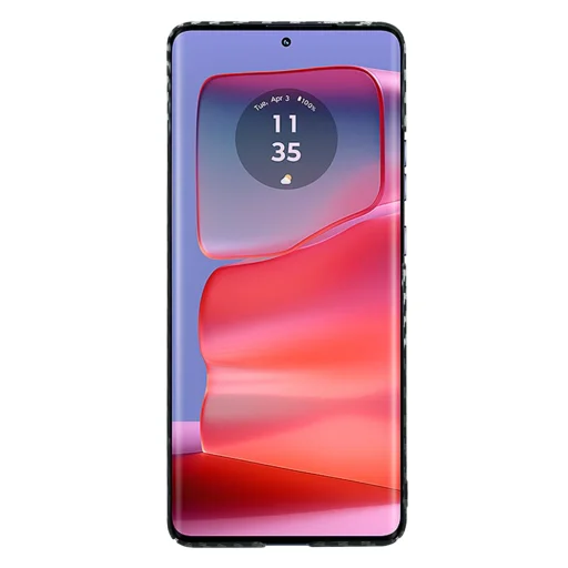  Techsuit - Karbonit Szálas Burok - Motorola Edge 50 Pro - Lopakodó Szürke tok - 2
