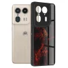  Techsuit - Glaze Sorozat - Motorola Edge 50 Ultra - Vörös Nebula tok thumbnail