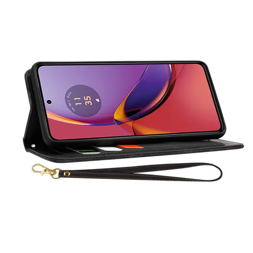  Techsuit - FlipCraft - Motorola Moto G84 - A Hajnal Virágai tok - 5
